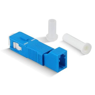 Adaptador Óptico LC-UPC Fêmea para SC-UPC Macho SM 9-125 com Cerâmica de Zircônio