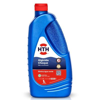 Algicida de Choque Mais Concentrado Elimina Agua Verde 1L HTH