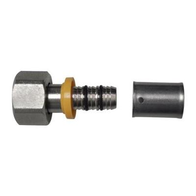 Acessórios para Gás Conector Rosca Móvel para Gás 20X1-2 Terminais Compressão Tubos Plásticos Astra