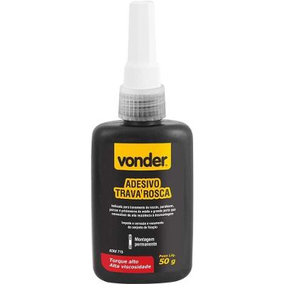Adesivo Anaeróbico para Travamento de Rosca ATAV 775 Torque Alto Vermelho 50G Vonder