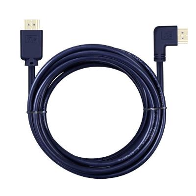 Cabo HDMI Aquário 4k903 4K 3D 32 Canais HDR Ready Banhado a Ouro 3M Bivolt Preto