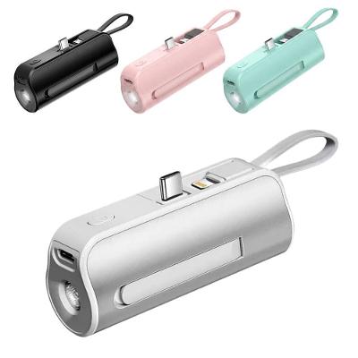 Carregador Portátil Power Bank 2 em 1 Kapbom KA-9788 5000MAH com LED Tipo-C e Lightning 1 Unidade
