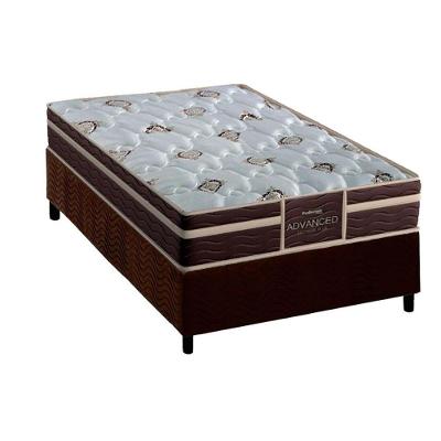 Cama Box com Colchão Solteiro Ortopédico D33 Tech1500 Firm Euro Pillow Marrom Probel