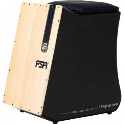 Cajon Gibão FGB6501 com Design Ergonômico Preto Fsa 35,0CM