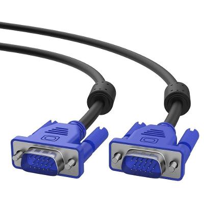 Cabo VGA Cabo Vga Hd15 (Injetado) Transmissão de Sinal Analógico Conectores HD15 Macho X 3M