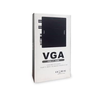 Conversor VGA X HDMI com Conversão Analógico para Digital com Áudio 110V