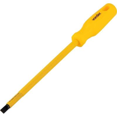 Chave de Fenda Isolada 1.000V 5-16 X 8 Aço Cromo Vanádio Ponta Magnetizada Vonder