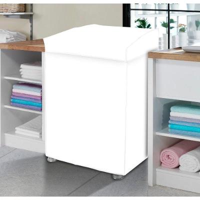 Capa para Máquina de Lavar Vida Pratika PVC Tamanho m Bivolt Branca