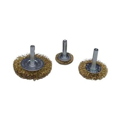 Escovas Circulares Haste 1-4 Jogo com 3 Peças 25 X 38 X 50MM Bivolt Heavy Duty
