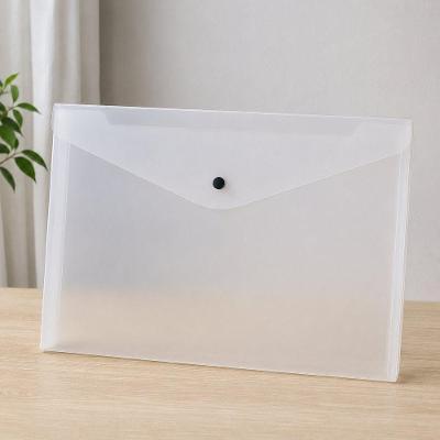 Envelope Dello A4 com Botão para Arquivos Polipropileno Transparente 1 Unidade