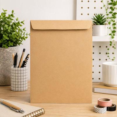 Envelope Papel Kraft 260x360 Caixa com 250 Unidades Resistente para Envio e Arquivamento