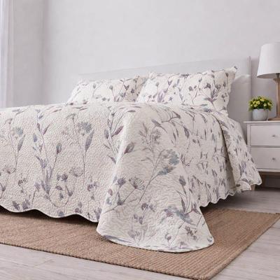 Kit Cobre Leito Evolution Sandy King 3 Peças 100% Poliéster Dupla Face Estampado Floral Casa Scarpa