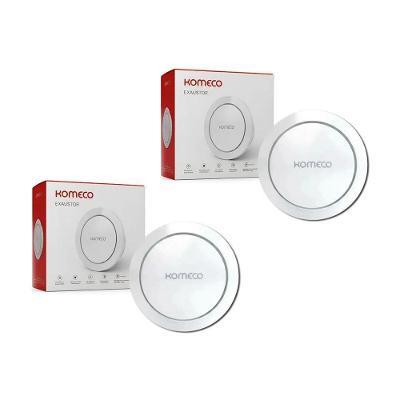 Kit 2 Exaustor de Ar Banheiro KOEA 100mm Bivolt Circular Branco Komeco