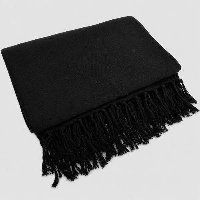 Manta para Sofá Manta Capa de Sofá Tecido Leve Respirável Confortável Preto Outras Marcas