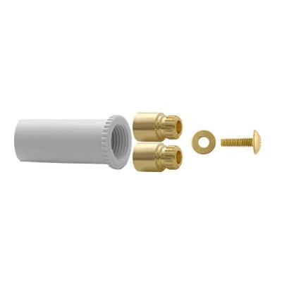 Prolongador para Registro Prolongador ABS para Registro Deca 20mm Branco Compatível com Registros