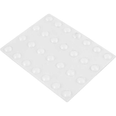 Protetor Anti-impacto Redondo 8mm X 2,5mm Transparente com 28 Peças 3M Brasil