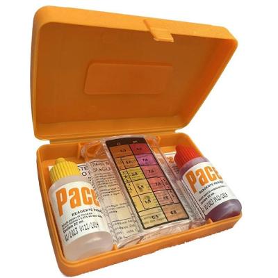 Kit Teste de Água para Piscina Pace Medição de Ph e Cloro Uso Simples com Estojo HTH