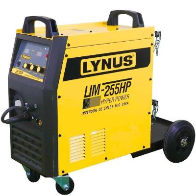 Máquina de Solda Inversora Multiprocessos LIM-255 MIG TIG MMA 220V Lynus