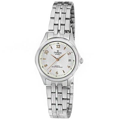 Relógio de Pulso Feminino CA28850Q Analógico Pulseira Aço Inox Prata Champion 5ATM