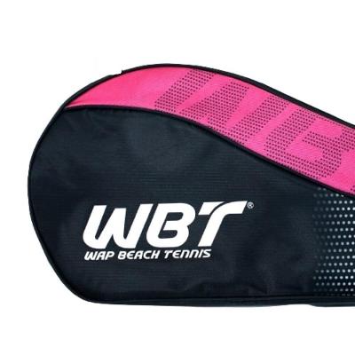 Raqueteira Beach Tennis Wbt Mochila Raquetes Dupla Bolsa Ajustavel Transporte nas Costas Mao Ombro