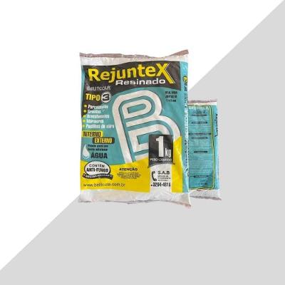 Rejunte Resinado Externo Rejuntex Resistente à Umidade Branco 1KG
