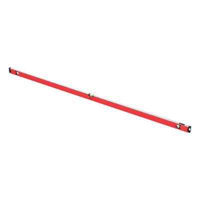 Nível de Alumínio 2000mm Magnético 3 Bolhas Visor Espelhado Inox MTX