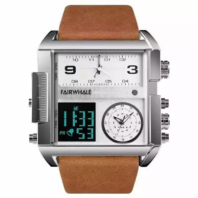 Relógio Masculino 4270 Digital Prova D´Água Marrom Elashopp Quartzo