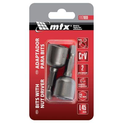 Soquete Magnético 12mm 45mm Ímã Embutido Fixação Segura MTX 2 Peças