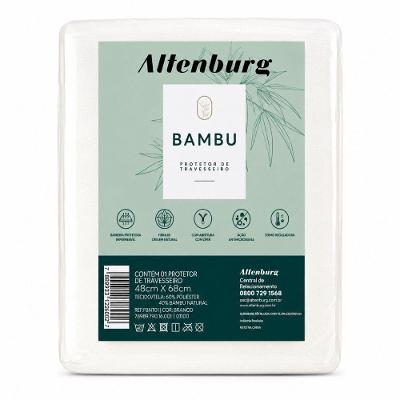 Protetor de Travesseiro Impermeável Bambu Altenburg Tradicional Antimicrobiano Branco