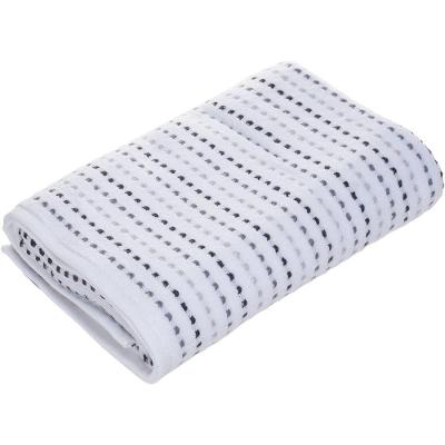 Toalha Banhão Matrix Zero Torção 80x150CM 500g-m² Branco Tessi