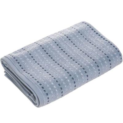 Toalha Banhão Matrix Zero Torção 80x150CM 100% Algodão 500g-m² Azul Tessi