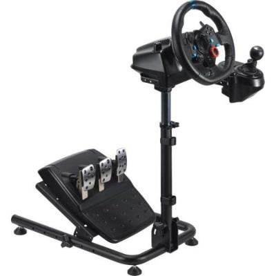 Suporte para Volante de Corrida Fortrek Racing Space Ajustável com Estrutura em Aço Inox