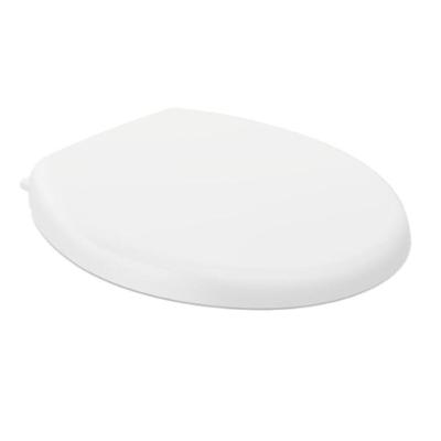 Assento Sanitário Oval para Pneus Plástico Fechamento Suave Branco Celite