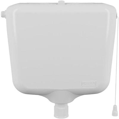 Caixa de Descarga Elevada C21-c17 Volume Regulável 6,8L a 9L Branco Astra