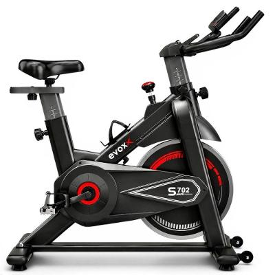 Bicicleta Spinning S702 Urbana Disco 10kg Bluetooth Evox Fitness