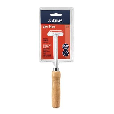 Abre Trinca para Alvenaria e Concreto Aço 6x6cm Uso em Paredes Pisos Tetos Atlas