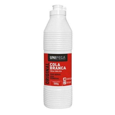 Cola Branca Universal Unipega Multiuso Adesivo PVA 500G