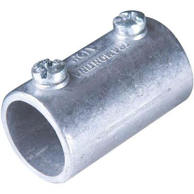 Conector Luva Reto Unidut Emenda de Eletrodutos sem Rosca Alumínio Tramontina
