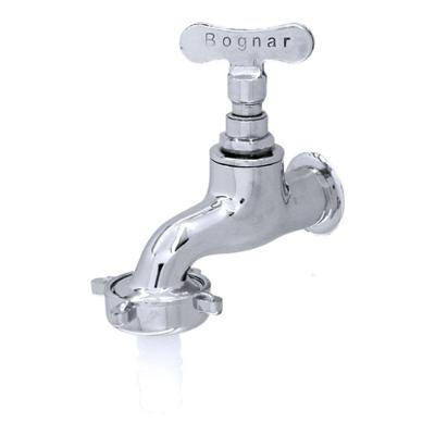 Bognar Torneira Jardim Curta 1128 em Metal Cromado 1-2 e 3-4