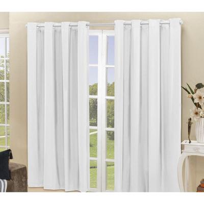 Cortina para Sala e Quarto Daily Blackout PVC Varão 2,80MX2,30M Branco Casa Scarpa