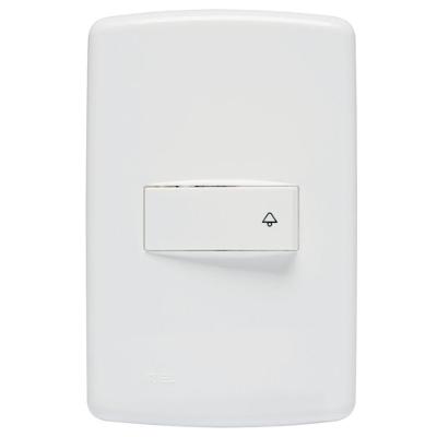 Conjunto Pulsador Campainha Duale Up Cj 4x2 com Tecnologia 1tec Iriel