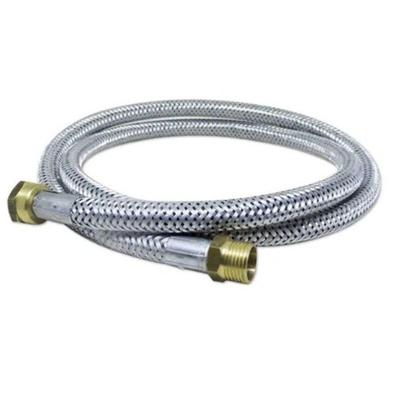 Engate Flexível para Gás Macho X Fêmea 1,5 Metro Inox para Fogões Aquecedores Usicom