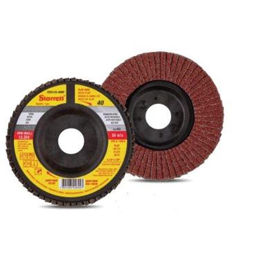 Disco Flap Reto FDS115-120NF Desbaste e Acabamento Grao 120 4.1-2 Starrett