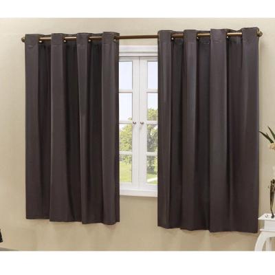 Cortina Daily Blackout Varão 2,20mx1,30m PVC Marrom Casa Scarpa