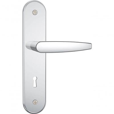 Fechadura Interna com Alavanca 814-33 Seguranca Inox Stam Metalurgica