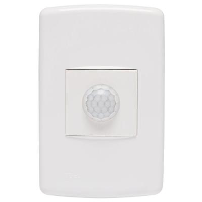 Conjunto Sensor de Presença com Placa 4x2 Duale Up Automação Iluminação Iriel