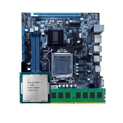 Kit Upgrade Intel Core I7 8a Geração Placa H110 DDR4 16GB Tob Computers