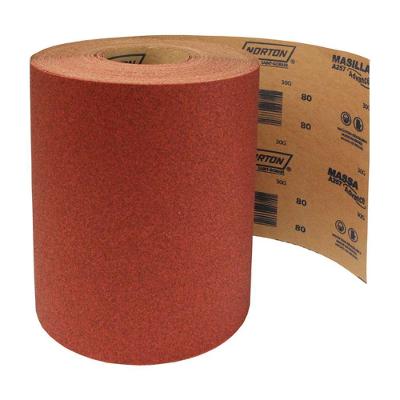 Lixa para Massa Corrida A257 G080 RL G080 Lixamento Seco Remocao de Imperfeicoes 45 Metros Norton