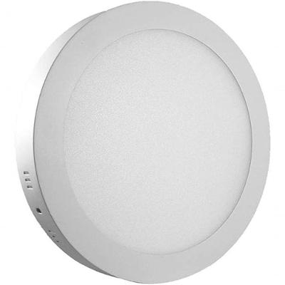 Painel LED de Sobrepor Redondo 18W 6500K Branco Bivolt Economax
