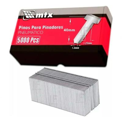Pino para Pinador Pneumatico Tipo T 40MM Compatível com Outras Marcas 5000 Pecas MTX